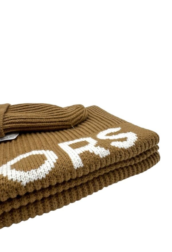 MICHAEL KORS - SCRAF AND HAT CAMEL - Image 4